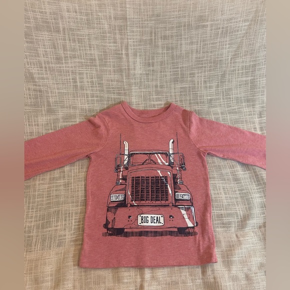 The Children’s Place 3t Long Sleeve Semi-Truck Trucking Shirt. - Picture 3 of 7